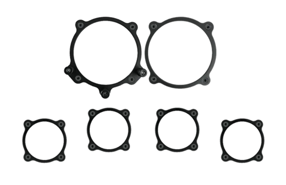 Moal Bomber 6-gauge Trim Bezel Set BZMA6GS